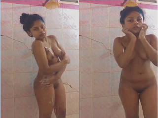 Desi Girl Bathing